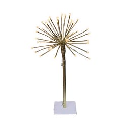 Celebrations LED Warm White Gold Radiant Blast 16 in. Pathway Decor