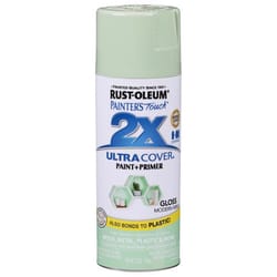 Rust-Oleum Painters Touch 2X Ultra Cover Gloss Modern Mint Paint+Primer Spray Paint 12 oz