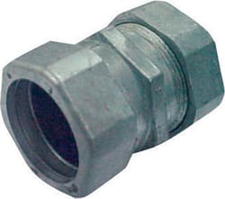 Sigma Engineered Solutions 1/2 in. D Die-Cast Zinc Compression Coupling For EMT 50 pk