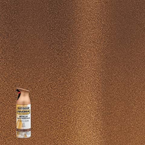 Rust-oleum 11oz Universal Metallic Spray Paint Copper : Target