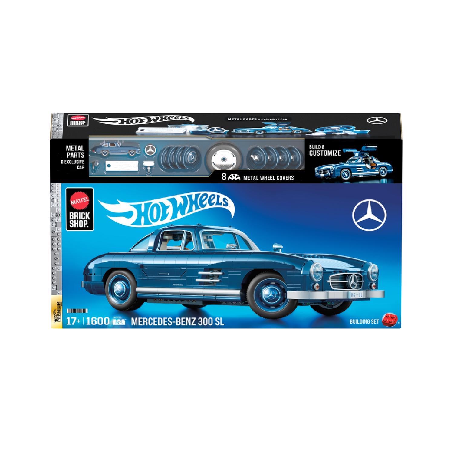 Hot Wheels Mega Premium Mercedes-Benz Building Set 1600 pc