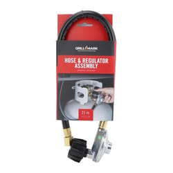 Grill Mark 21 in. L Rubber Propane Hose and Regulator