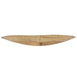 Karma 17 in. H X 54.5 in. L Gold Iron Tabletop Tray