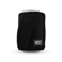 Host 12 oz Black Neoprene Can Holder