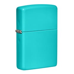 Zippo Blue Classic Flat Turquoise Lighter 1 pk