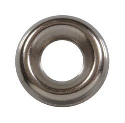 Hillman Nickel-Plated Steel .164 in. Countersunk Finish Washer 100 pk