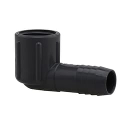 Boshart Industries 3/4 in. Insert X 3/4 in. D FPT Polypropylene 90 Degree Elbow