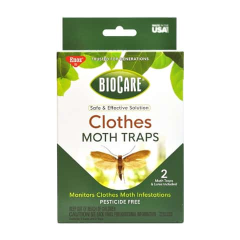 Clothing Moth Pheromone Trap 6-Pack - Clothes Moth Trap with Lure for  Closets & Wardrobes, Carpet and Fabric Moth, Wool Moths Remedy Get Rid,  Moth