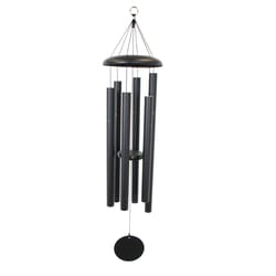 Corinthian Bells Black Aluminum 44 in. Wind Chime