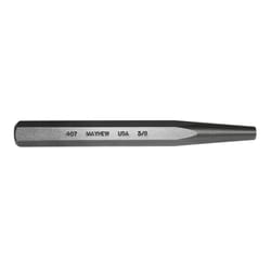 Mayhew 3/8 in. Tool Steel Solid Punch 6-1/2 in. L 1 pc