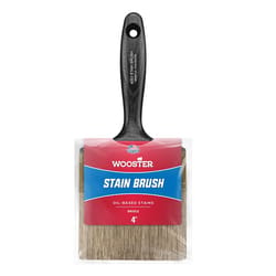 Wooster 4 in. Flat Oil-Based Paint Brush