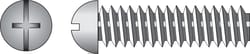 HILLMAN No. 10-24 X 1 in. L Combination Round Head Zinc-Plated Steel Machine Screws 100 pk