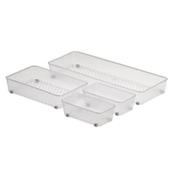 Spectrum Hexa 3.25 in. H X 6 in. W X 15 in. D Plastic Drawer Organizer