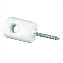 Zareba Ceramic Lag Screw Insulators White