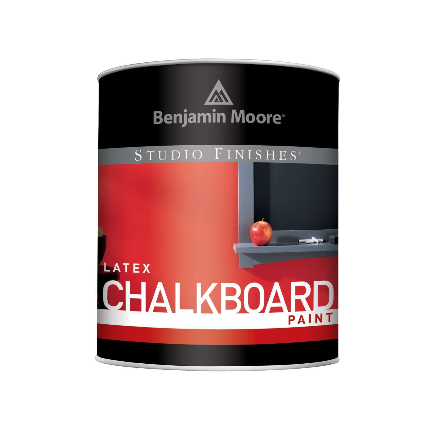 Benjamin Moore Studio Finishes Eggshell Black Latex Chalkboard Paint 1