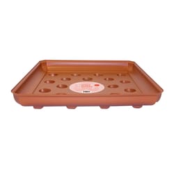 Everspring 1.62 in. H X 14 in. W X 14 in. D Plastic Plant Saucer Terracotta