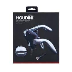 Houdini Deluxe Silver Stainless Steel Corkscrew