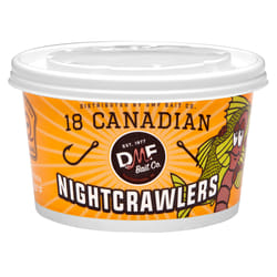 DMF Bait Canadian Nightcrawlers Fishing Bait