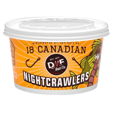 DMF Bait Co Canadian Nightcrawlers Fishing Bait - Ace Hardware