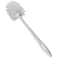 Mainstays Basic Plastic Toilet Bowl Brush Holder Arctic White