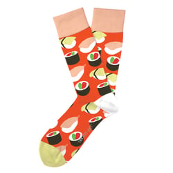 Two Left Feet Unisex Sushi Yum Yum Novelty Socks Multicolored