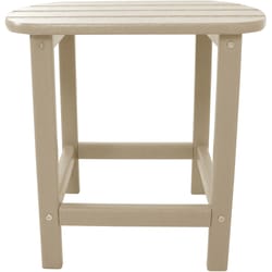 Hanover Square Tan All Weather Collection Side Table