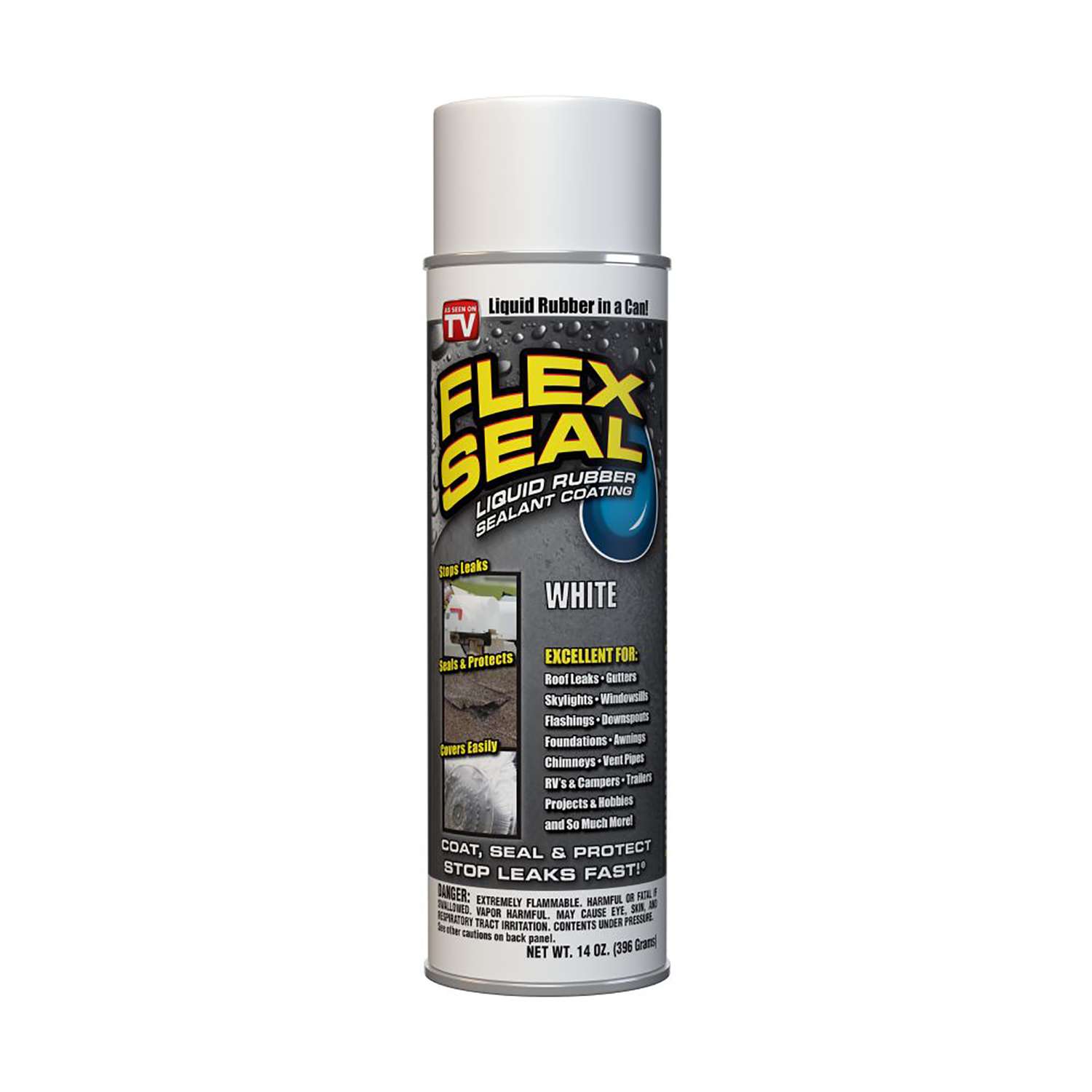 FLEX SEAL White Rubber Spray Sealant 14 oz. Ace Hardware