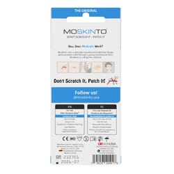 Moskinto Bite Relief Stickers For Mosquitoes/Other Flying Insects 12 ct