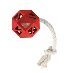 Pet Shop by Fringe Studio Red Rubber Pull My Way Pet Toy 1 pk