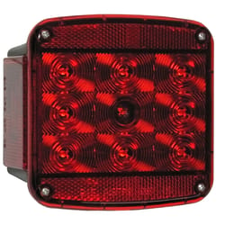 Peterson Red Square License/Stop/Tail LED Light