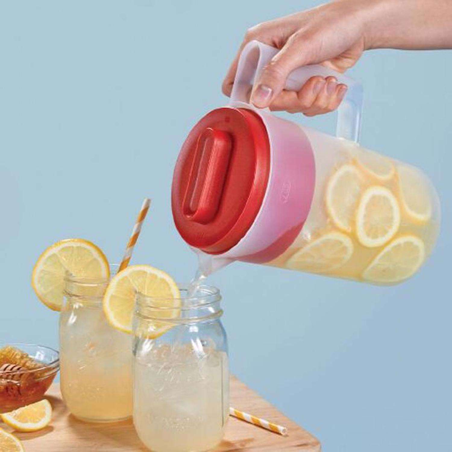 2 Liter Textured Pitcher - Clear  Iced tea pitcher, Tea pitcher, Pitcher