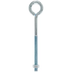 Hampton 5/16 in. X 6 in. L Zinc-Plated Steel Eyebolt Nut Included