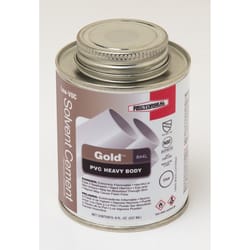 RectorSeal Gold Clear Solvent Cement For PVC 8 oz