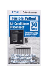 Eaton Cutler-Hammer 30 amps Fusible AC Disconnect