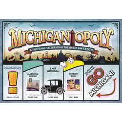 Late for the Sky Michigan Opoly (State) Board Game Multicolored