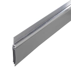 M-D BUILDING PRODUCTS CINCH Silver Aluminum/Vinyl Weatherstrip For Doors 36 in. L X 2 in.