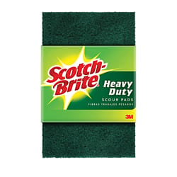 Scotch-Brite Heavy Duty Scouring Pad 6 in. L 1 pk