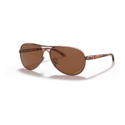 Oakley Feedback Unisex Woodgrain/Brown Frame Brown Lens Sunglasses