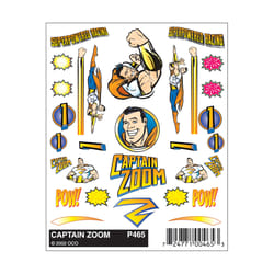PineCar Stick On Decals Multicolored