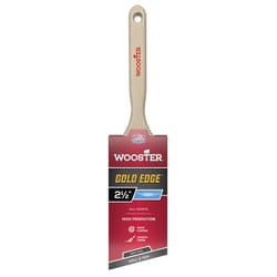 Wooster Gold Edge 2-1/2 in. Firm Semi-Oval Angle Paint Brush