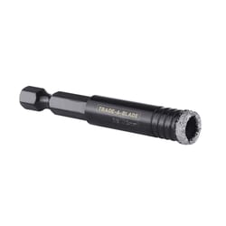 Trade A Blade Diamond 3/8 in. L X 1/4 in. D Hole Saw