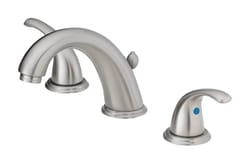 OakBrook Brushed Nickel Coastal Widespread Bathroom Sink Faucet 6in. - 12 in.