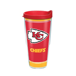 Tervis NFL 24 oz Kansas City Chiefs Multicolored BPA Free Tumbler with Lid