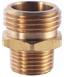 PlumbCraft Brass 3/4 in. D X 1/2 in. D Hose Adapter 1 pk