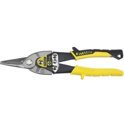 Stanley FatMax 12-1/2 in. Molybdenum Steel Straight Aviation Snips 23 Ga. 1 pk