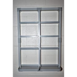 UniCaddy VersaCaddy 48 in. H X 32 in. W X 7.5 in. D Plastic Shelving Unit