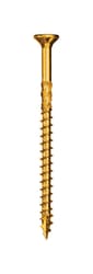 GRK Fasteners R4 No. 8 X 2-1/2 in. L Star Coated Multi-Purpose Screws 100 pk