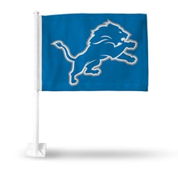 Rico Blue Dteroit Lions Car Flag 1 pk