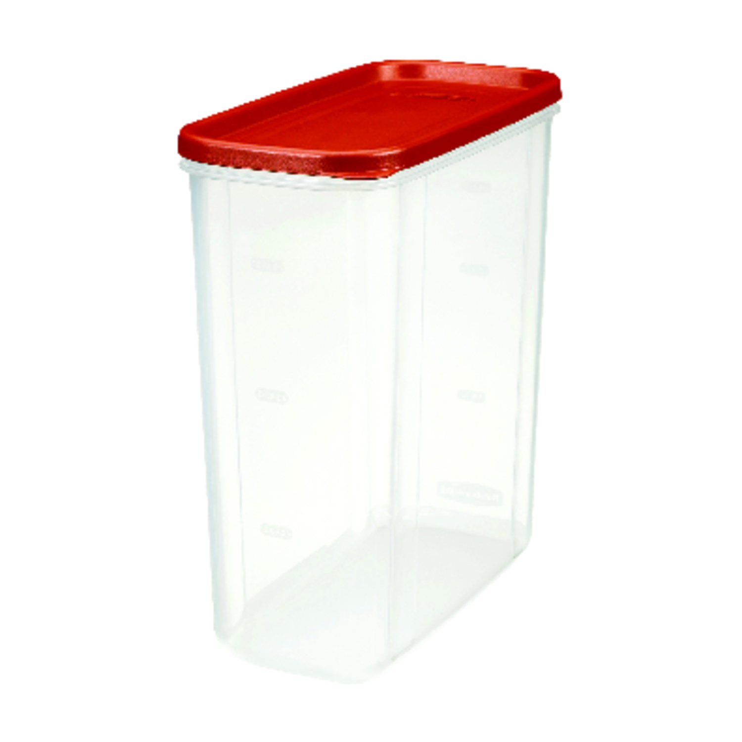 Rubbermaid Dry Food Storage 10 Cup Clear Base Featuring Graduation Marks