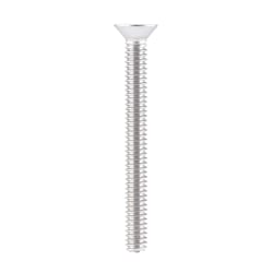 HILLMAN No. 1/4-20 X 2-1/2 in. L Phillips Flat Head Stainless Steel Machine Screws 50 pk